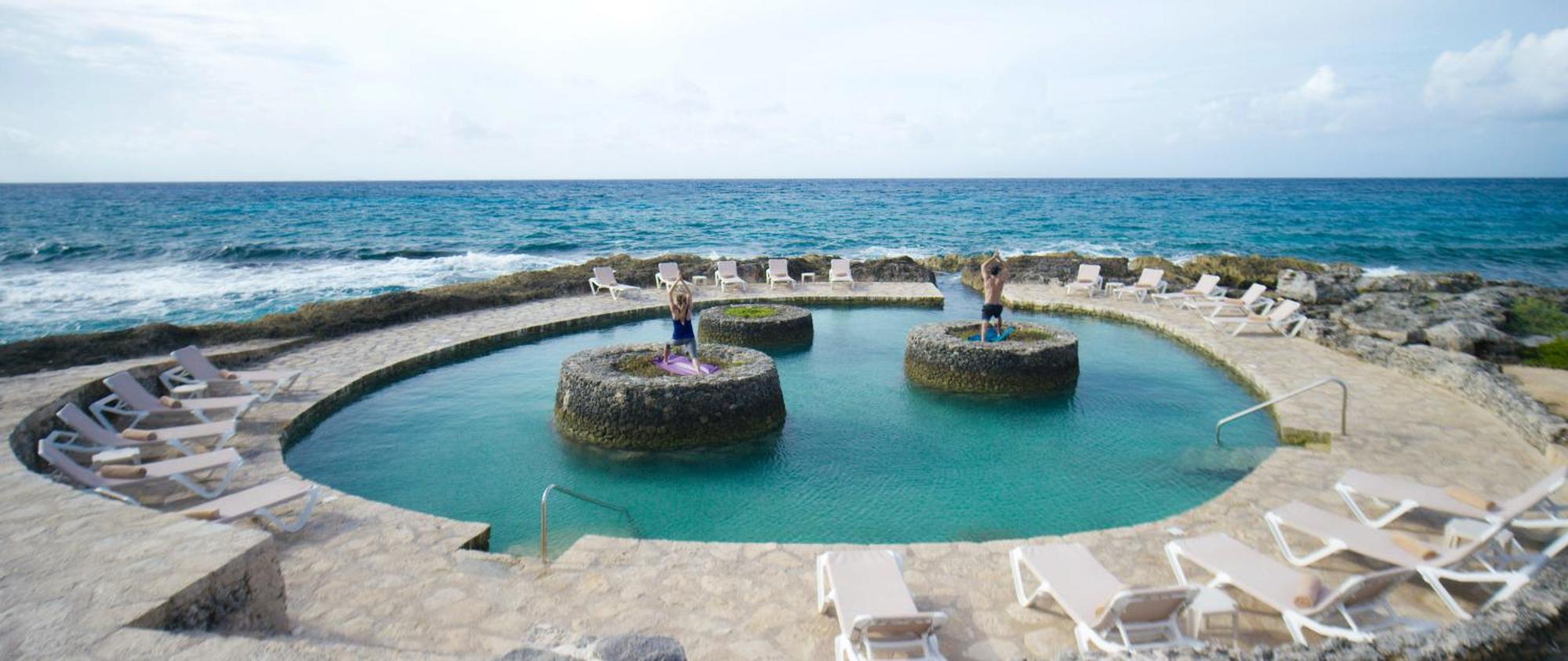 מלון פלאייה דל כרמן Occidental At Xcaret Destination מראה חיצוני תמונה The Rock Pools