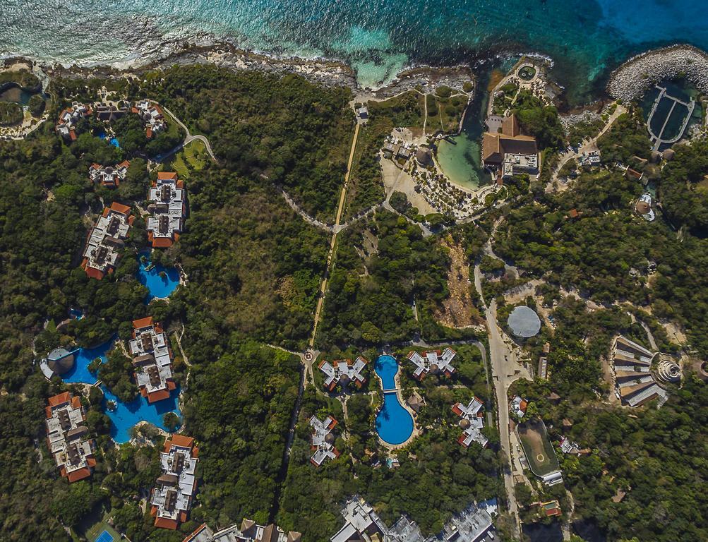 מלון פלאייה דל כרמן Occidental At Xcaret Destination מראה חיצוני תמונה Aerial view of the resort