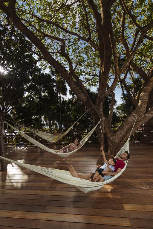 מלון פלאייה דל כרמן Occidental At Xcaret Destination מראה חיצוני תמונה Hammocks at the resort