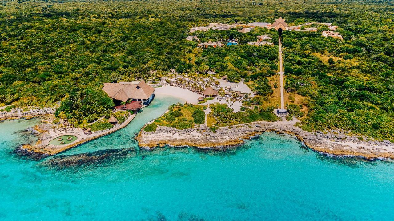 מלון פלאייה דל כרמן Occidental At Xcaret Destination מראה חיצוני תמונה Aerial view of the resort
